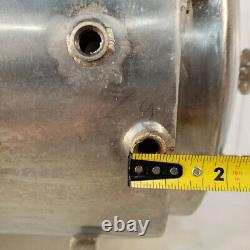 Stainless Steel Positive Pressure Chamber Cylinder Horizontal Custom Stand 12 D