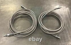 Stainless Steel Rear Brake Line Replacement Kit For 98-02 Honda Accord WithDrum