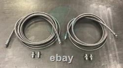 Stainless Steel Rear Brake Line Replacement Kit For 98-02 Honda Accord with Disc
