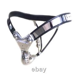 Stainless Steel Rings Restraint Chastity Cage Male Chastity Device Belt Lock
