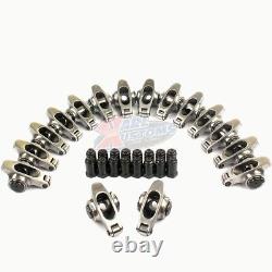 Stainless Steel Roller Rocker Arms 1.5 Ratio 3/8 Studs Chevy 305 327 350 400