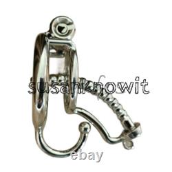 Stainless Steel Tube Male Chastity Cage Custom Metal Cage for Men CBT Lock Ring