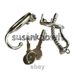 Stainless Steel Tube Male Chastity Cage Custom Metal Cage for Men CBT Lock Ring