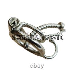 Stainless Steel Tube Male Chastity Cage Custom Metal Cage for Men CBT Lock Ring