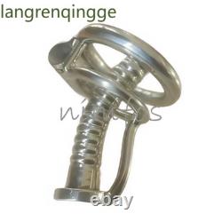 Stainless Steel Tube Male Chastity Cage Device Custom CBT Lock Ring