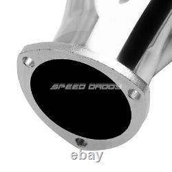 Stainless Tubular Hugger Manifold Header Exhaust For 429/460 Ford Bbc Big Block