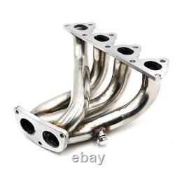 Stainless steel exhaust manifold header for 88-00 Honda Civic D-series D15/ D16