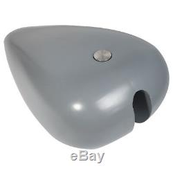TCMT Stretched 4.7 Gallon Gas Fuel Tank For Harley Custom Chopper Bobber Baggers