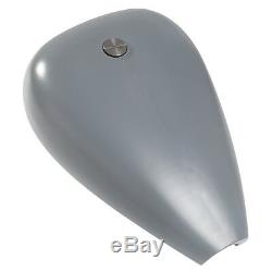 TCMT Stretched 4.7 Gallon Gas Fuel Tank For Harley Custom Chopper Bobber Baggers