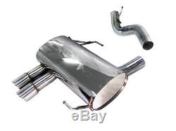 TSUDO BMW 328I 328xi Xdrive 07 08 09 10 11 E90 92 sedan SP2 axle back exhaust