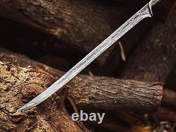 Thandruil Sword, Custom Handmade Stainless Steel Sword, Viking Sword With Sheath