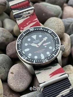 Titanium Custom Modded SEIKO SKX007J1 Automatic 200m Diver NIB Made in Japan