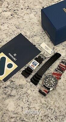 Titanium Custom Modded SEIKO SKX007J1 Automatic 200m Diver NIB Made in Japan