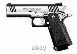 Tokyo Marui No. 24 Hi-Capa Custom Dual Stainless Steel Gas Blow Back F/S with T/N