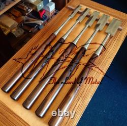 Ubr Custom Handmade Stainless Steel Set Of Chisel, Loroi Shinogi Usu Nomi