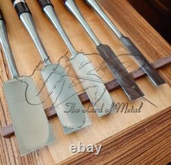 Ubr Custom Handmade Stainless Steel Set Of Chisel, Loroi Shinogi Usu Nomi