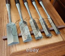 Ubr Custom Handmade Stainless Steel Set Of Chisel, Loroi Shinogi Usu Nomi