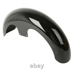 Unpainted/Painted 23 Motor Wrap Front Fender For Harley Touring Custom Baggers