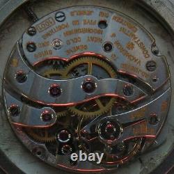 Vacheron Constantin cal. 1001 mens wristwatch nickel steel custom case