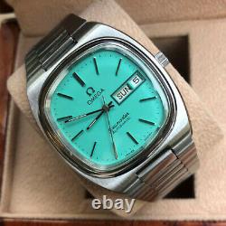 Vintage Omega Seamaster T Automatic Day Date G Tiffany Custom Dial 1020 Watch