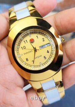 Vintage Rado Diastar Automatic 36MM Stainless Steel Men's Wrist Watch For Gift