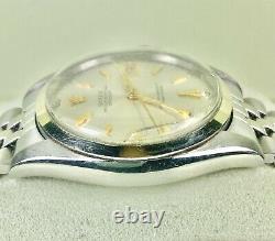 Vintage Rolex Datejust Unisex 36mm Watch Stainless Steel Reference 6305
