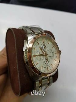 Vintage Tissot Chronograph 42MM Automatic Stainless Steel Men's Wrist Watch Gift