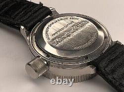 Vintage Vostok Watch Amphibian Custom Automatic Black Dial 2416B