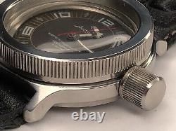 Vintage Vostok Watch Amphibian Custom Automatic Black Dial 2416B