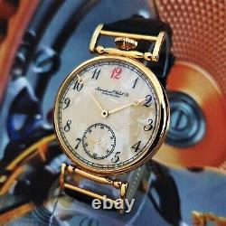 Vintage Watch USSR MARRIAGE Rare Dial Dress Men's mechanism MOLNIJA 3602 Gold