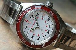 Vostok Komandirskie Military Automatic Russian wrist watch Custom 650171