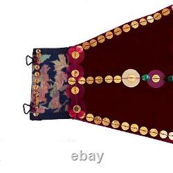 Women belt italian brand elgant iconic luxury velvet sequins royal bead original