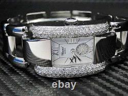 Womens Ladies Custom Chopard La Strada Diamond Watch Stainless Steel 418380