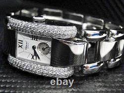 Womens Ladies Custom Chopard La Strada Diamond Watch Stainless Steel 418380