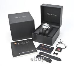 Wristwatch HAMILTON Intra-Matic H38416711 Men Stainless steel Leather USED