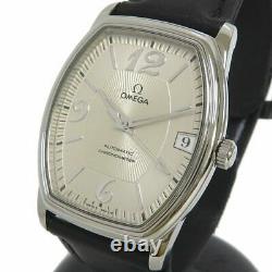 Wristwatch OMEGA De Ville 4503.31 Men's Analog Silver White Black DATE USED